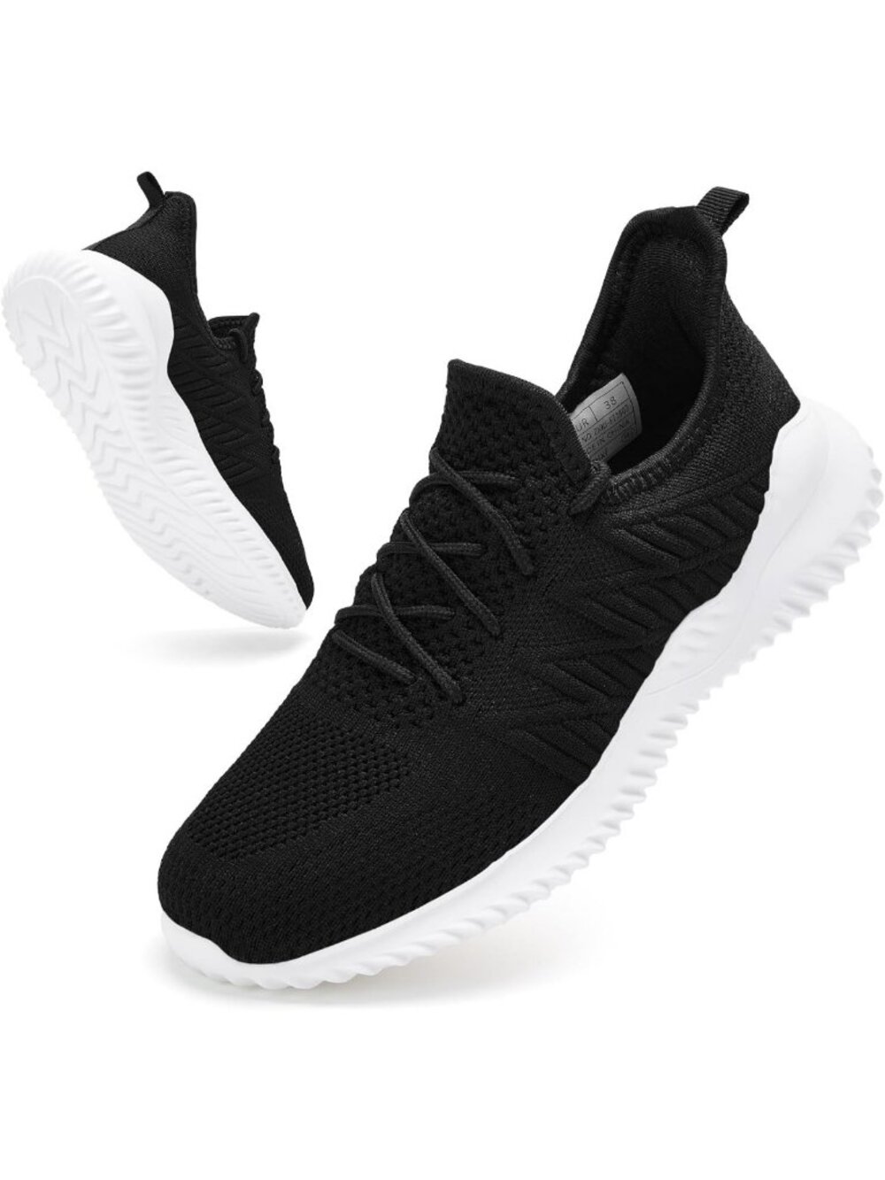 Lightweight Memory Foam Slip-On Walking Shoes for Casual Workouts, Yoga